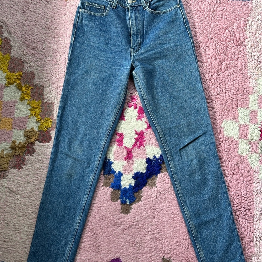 RARE high waisted American Apparel denim jeans